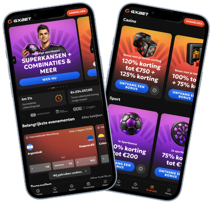 GxBet Casino Mobiele Versie GxBet Casino Mobiele Versie