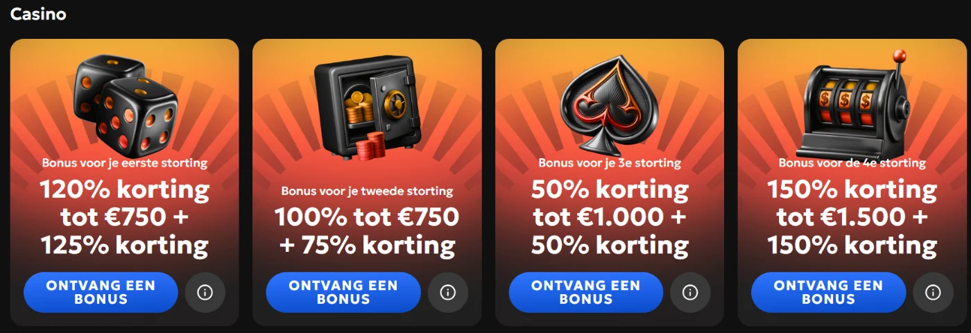GxBet Casino Welkomstbonus GxBet Casino Welkomstbonus